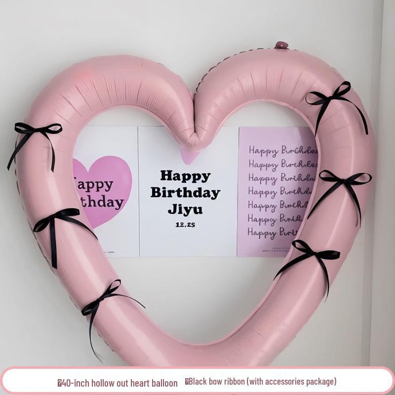 Birthday Balloon Set for Baby Girl Photo Props and Decorations