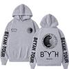 Rapper Damso Beyah Tour 2026 Merch Hoodie Men Women Hip-hop Pullover Long Sleeves Loose Casual Fashion Hoodie