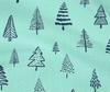 oneOone Cotton Flex Aquamaringrüner Stoff, Baum-Nähstoff, Meterware, bedruckt, DIY-Kleidung, Nähzubehör, 101,6 cm