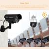Fake Dummy Camera Outdoor Waterproof Home Security Video Surveillance Bullet Camera Indoor Night Vision Ipcam With LED Light