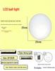 Solar LED Round Ball Light with Remote Control - Outdoor Waterproof Lawn & Street Light for Courtyard, Villa, Yard, Post Top.