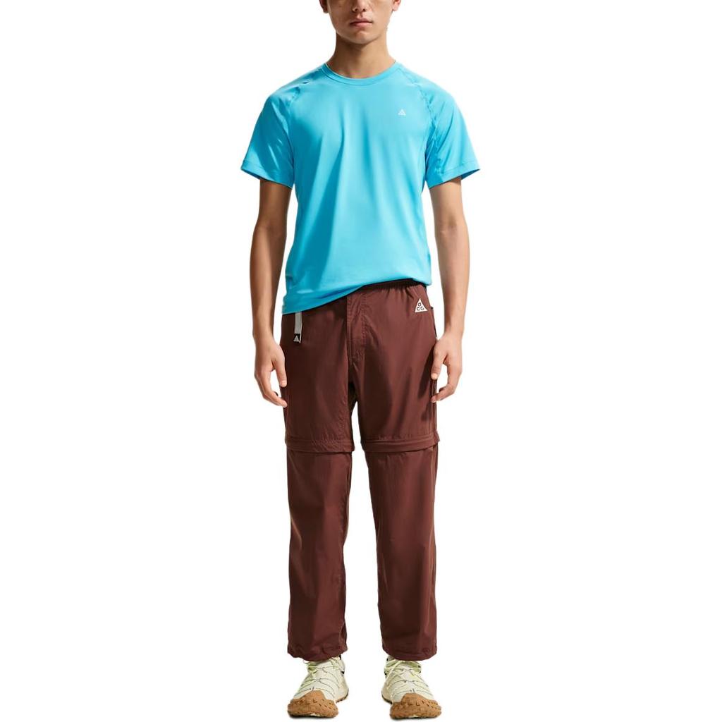 Nike ACG Wildsee Dri-FIT UV Protection Slim Fit Crew Neck Short Sleeve Quick-Dry T-Shirt Men Tops IO1453-416