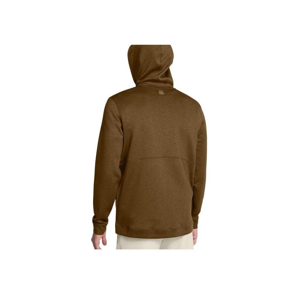 Under Armour Meridian Hooded Sports Long Sleeve Sweatshirt Men Sweatshirt Coyote-Brown 1379668-498