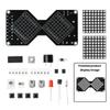 DC 5V LED Dot Matrix Electronic Hourglass DIY Kit Micro USB Interface Gravity Sensing Timer Soldering Practice Electronics DIY C