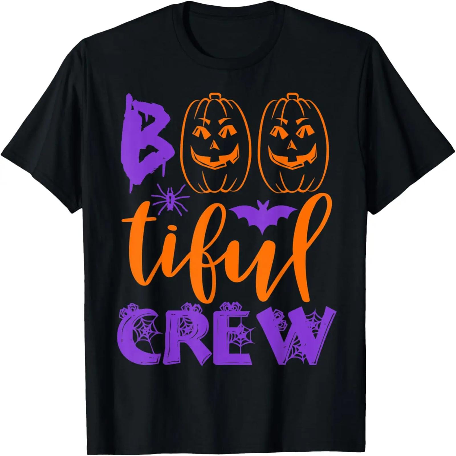 Bootiful Crew Best Friends Sista Funny Halloween Costume Boo T-Shirt S