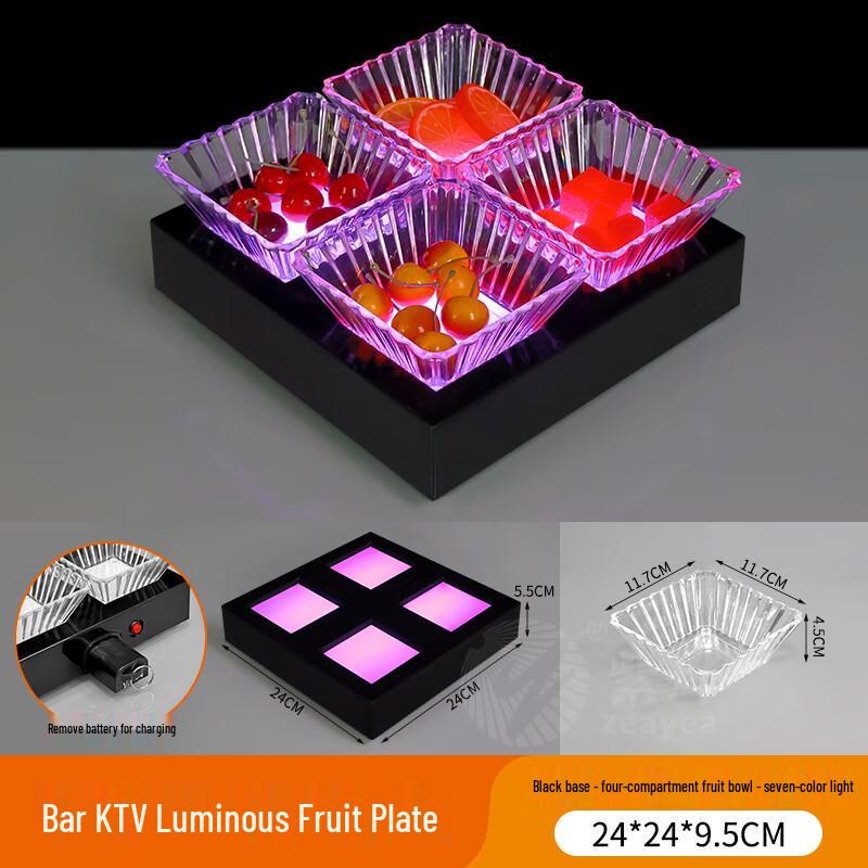 Creative Southeast Asian Style Multi-Compartment Fruit Platter