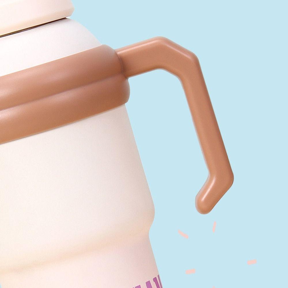 Leak Proof Outdoor Insulated Mug Creative Drinking Straw Cup Cold Beverages Cups  Household