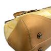 Used COACHHandbag yellow/Brown canvas/leather Women
