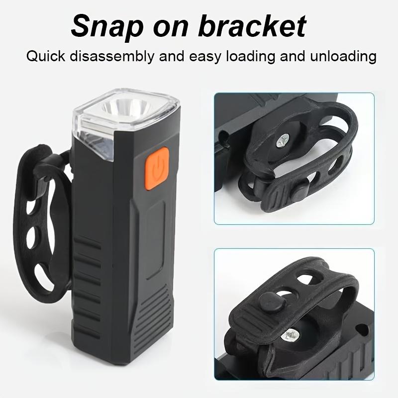 Bicycle Headlights Are Rechargeable and Easy To Install, with 3 Lighting Modes Suitable for All Bicycles, Mountains, and Highways