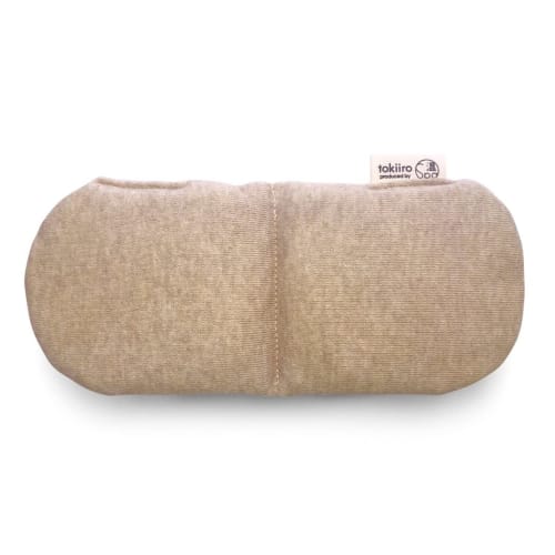 

[tokiiro] Brown Rice Eye Pillow, Organic Cotton, Made in Japan, Eye Mask, Warming, Brown Rice Heat Pad, Soothing, Eye Strain Relief, Microwave Safe, B
