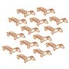 Shape Cute Golden Customization Paper Clamps Dachshund Paper Clips Bookmark Clip Gold Paper Clip