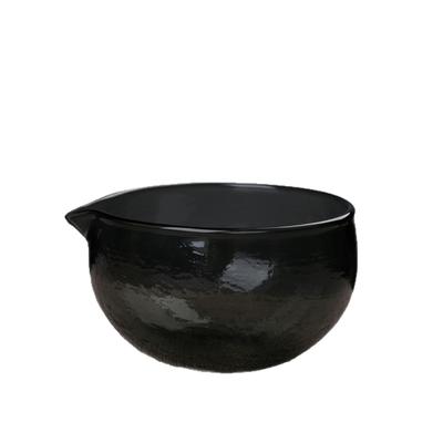 Japanisches Glas-Hammer-Matcha-Teeset Glas mit Ausguss Glas-Teeschale