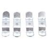 Motorcycle Luggage Case Fasteners Trunk Screw Lock Support Bar Motorbike Tail Case Screws Brackets Mount Hardware Set
