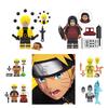 Kdl806 Naruto Anime Ninjutsu Stavebnice Hračka ABS Plast DIY Exportní Typ