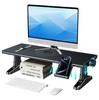 Oatsbasf Laptop Computer Monitor Stand Riser with Phone Stand 4.5-6.3" Height Adjustable with 4-Port USB 3.0 Type-C for Office