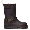 Dr. Martens Anistone High Leather Biker Boot Dark Brown Unisex Sneakers 31901201