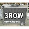 3 Row FOR Chevy Pickup Truck C10/C20/C30 K10/K20 1963-1966 1964 1965 1966 Aluminum Radiator