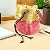 19.45 Inch Drawstring Strap Replacement for Bucket Bag Purse Crochet Bag PU Detachable Pull Cord Adjustable Keeper Strap