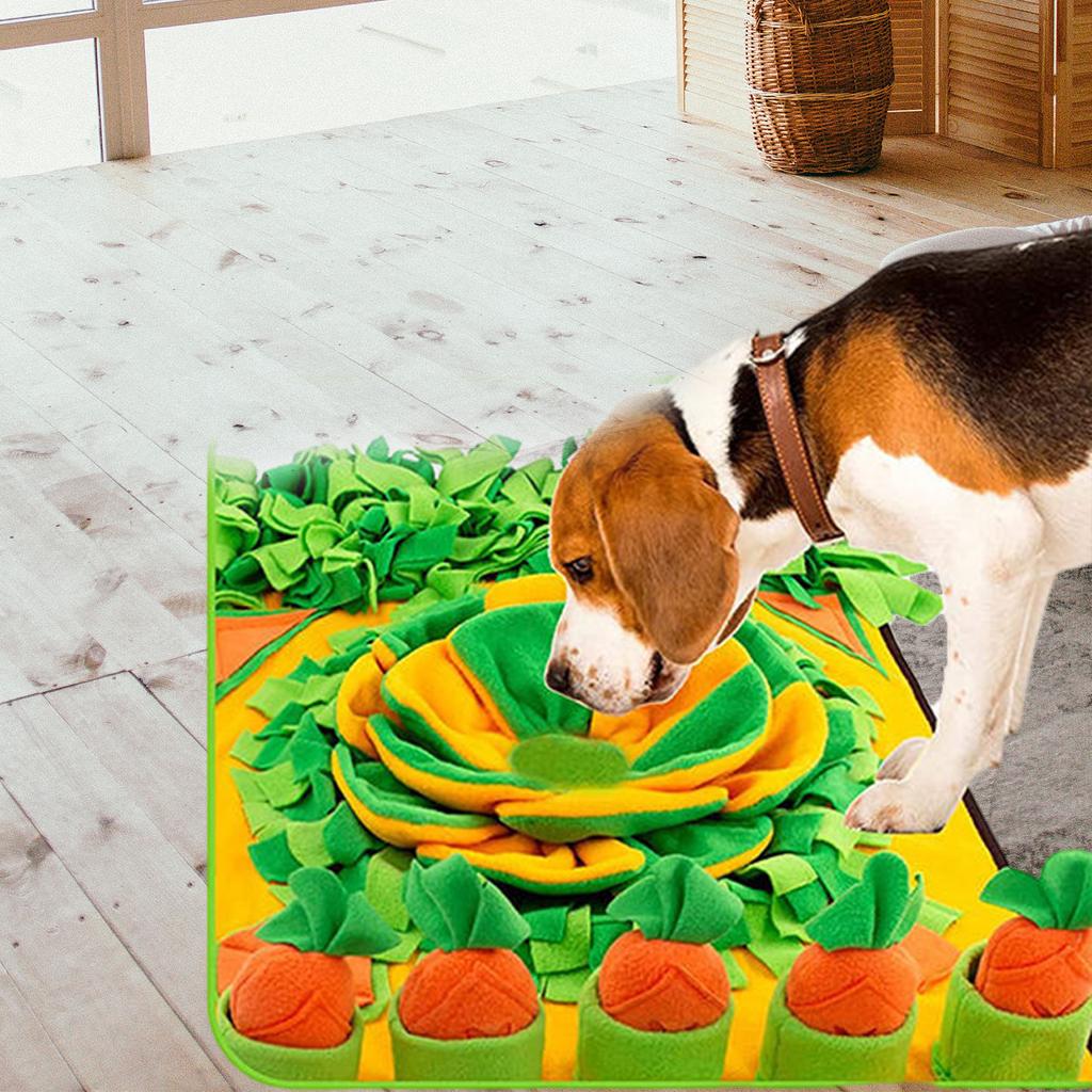 Interactive Dog Snuffle Mat Slow Feeder Puzzle Toy For Mental Stimulation And Healthy Digestion