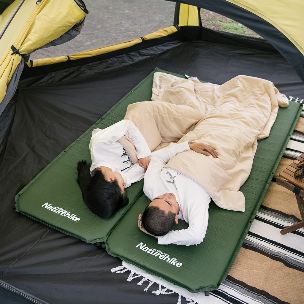 Naturehike Air Camping Can Be Connected Water 5cm Ultra Car Sleeping Sleeping In a Disaster Can Be Used In All Storage Bag Included Mat,