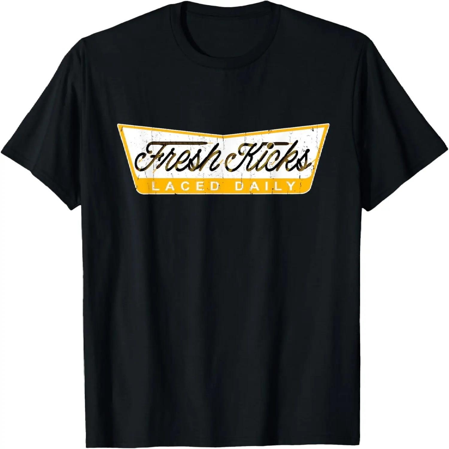 

Университетская Varsity-Gold Свежие кроссовки Желтая футболка Varsity-Gold S чёрный