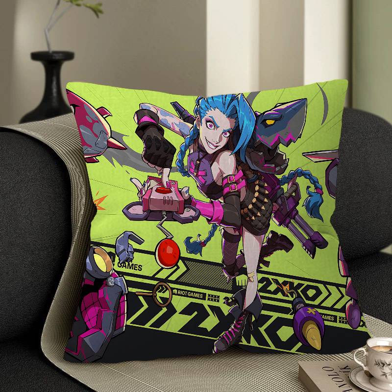 Arcane Jinx Lucky Dragon Pillow Cover Sofa Cushion Cover Home Room Decoration Children Gift