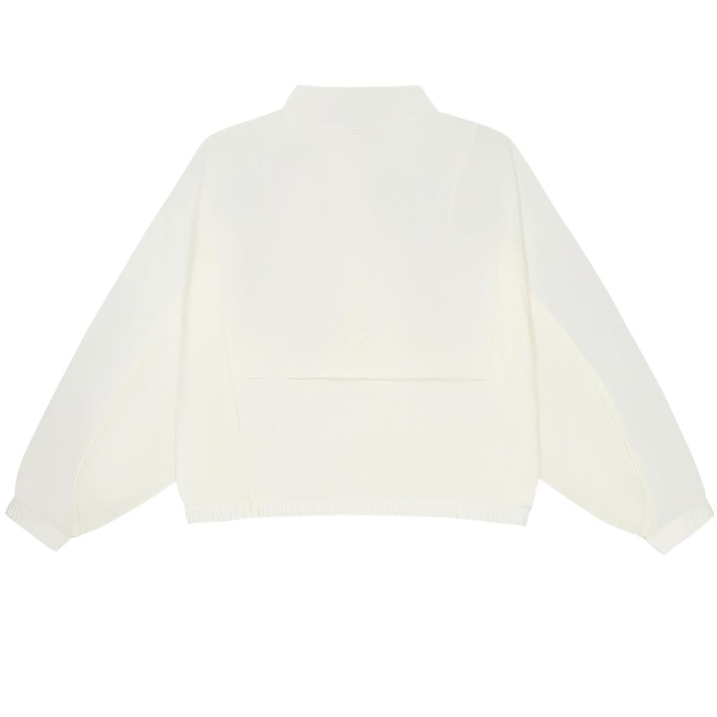 Women's Jacket New Balance Sports Club Jacket Women's Ivory White