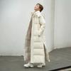 Winter Women Cotton Coat Korean Loose Thicken Warm Lengthen Down Cotton Coat Women Hooded Long Parkas Plus Size Outwear