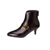 25 Chelsea Boots Martin Boots Fashion British High Heel Short Boots Belt Buckle Knight Boots 32-48 Boots
