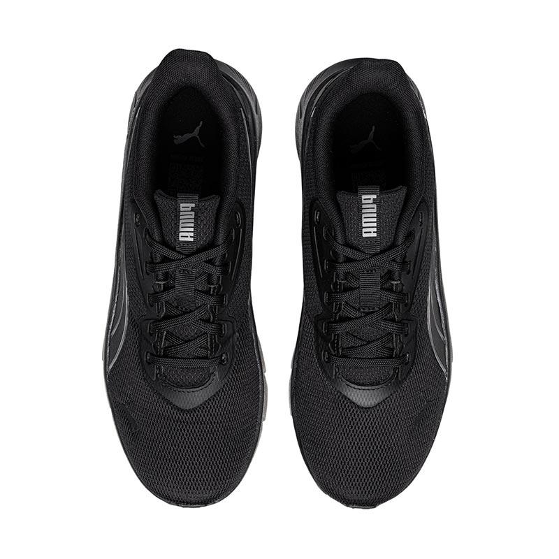 PUMA Flexfocus Lite Cushioning Slip Resistant Cushioning Slip Resistant Low top Running Shoes Unisex Black 310093-02