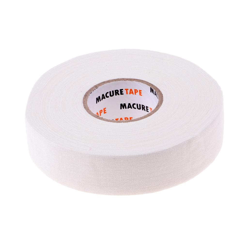 Eishockey Schlägerband - 2,5 cm x 22,5 m Grifffrektionsband für Eishockey & Lacrosse,