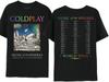 Nuovo Toronto ON Coldplay Rogers Stadium Poster Maglietta Maglietta Unisex