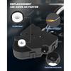 LUJUNTEC A/C HAVC Heater Blend Door Actuator with Recirculation Control | Direct Fit for 2010-2012 Ford Fusion, 2011-2012 Lincoln MKZ & 2010-2011