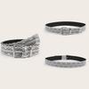 Lace Flower Simple And Element Design Women Casual Waist Belt For Daily Use