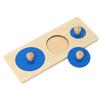 Montessori Puzzle Toys Wooden Geometric Shapes Sorting Math Colorful Preschool Learning Educational Game Baby Toddler Toys