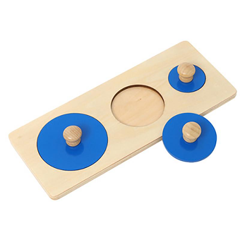 Montessori Puzzle Toys Wooden Geometric Shapes Sorting Math Colorful Preschool Learning Educational Game Baby Toddler Toys