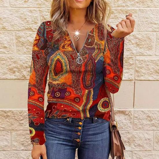 Autumn Women's Sexy Lace V-Neck Buttoned Long Sleeve Crop Top