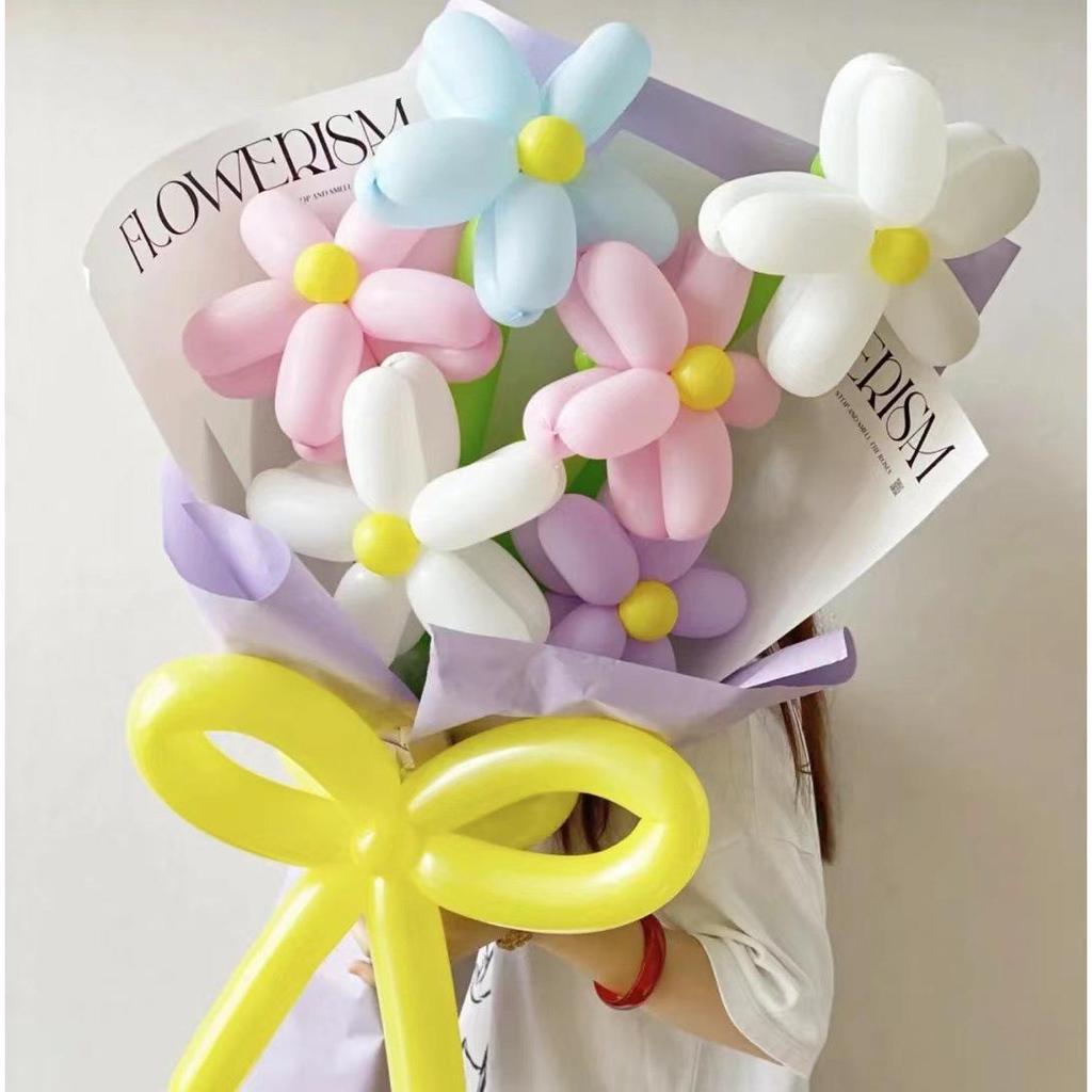 260-Piece Multicolor Long Balloons for Handmade Shapes and Birthday Decorations, 1.8g Thickened for Parties