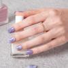 Square Nail Tips - 25SS TITApress Purple