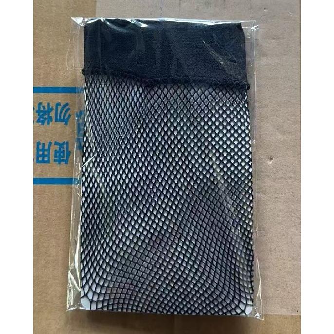 Wide-rimmed threaded stockings, long fishnet stockings, lingerie paired with new fishnet black stockings