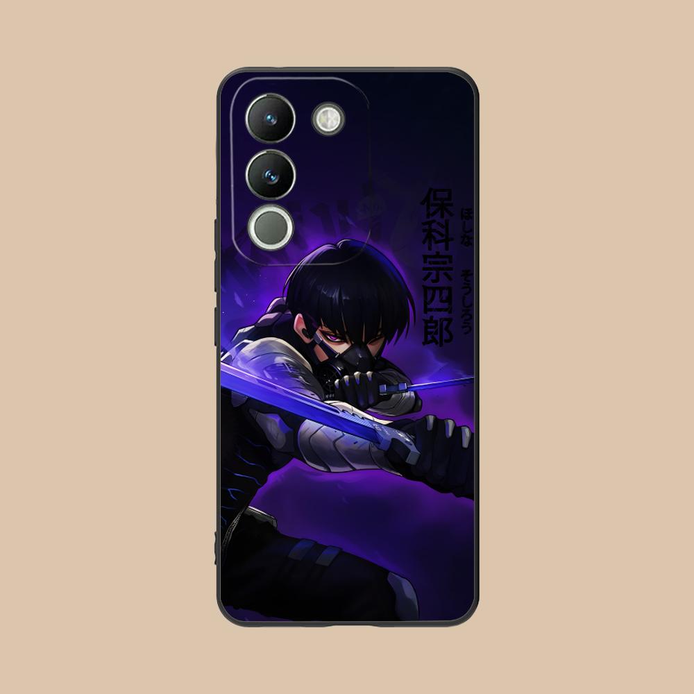 Kaiju No.8 Hoshina Soshiro Phone Case for VIVO Y77 76 75 74 73 72 58 56 55 51 50 38 36 Y19 Y18 Y03 Y01 5G Printing Cover