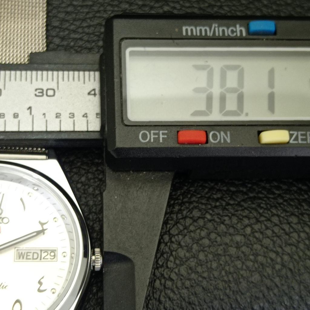 REFURBISHED VINTAGE SEIKO 5 AUTOMATIC 6309A JAPAN MENS SILVER WATCH A441395-5 Sk-a441395