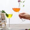 Decorative Bird Wine Glass, Clear Stemmed Goblet with Wide Bowl and Long Stem for Juice Service, Home Dining, and Table Presentation