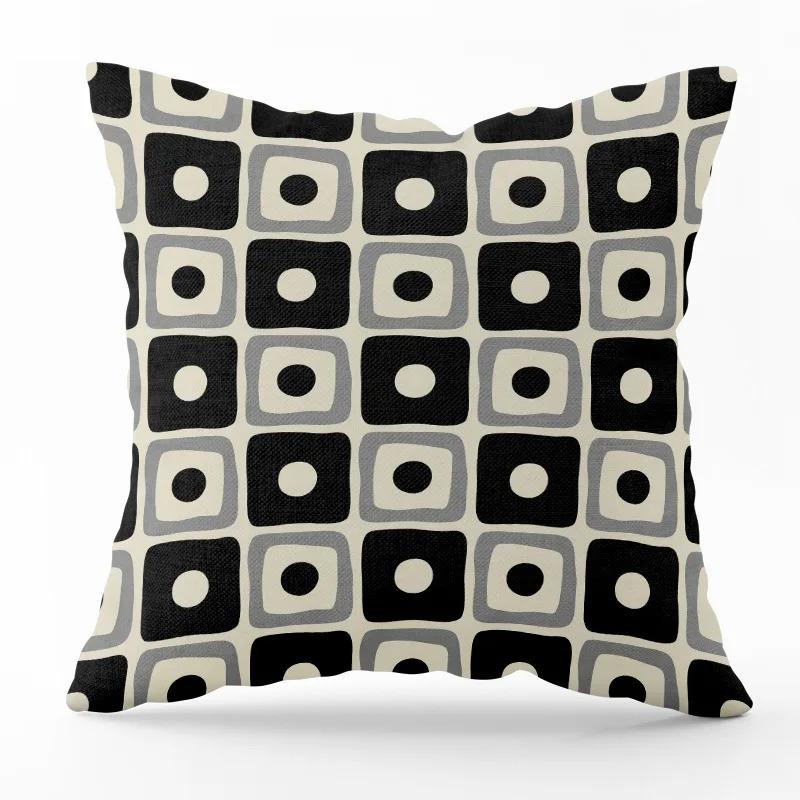 

Чехол на подушку для дивана для гостиной, роскошный домашний декор, наволочка с абстрактным геометрическим принтом, чехол для подушки 40x40cm