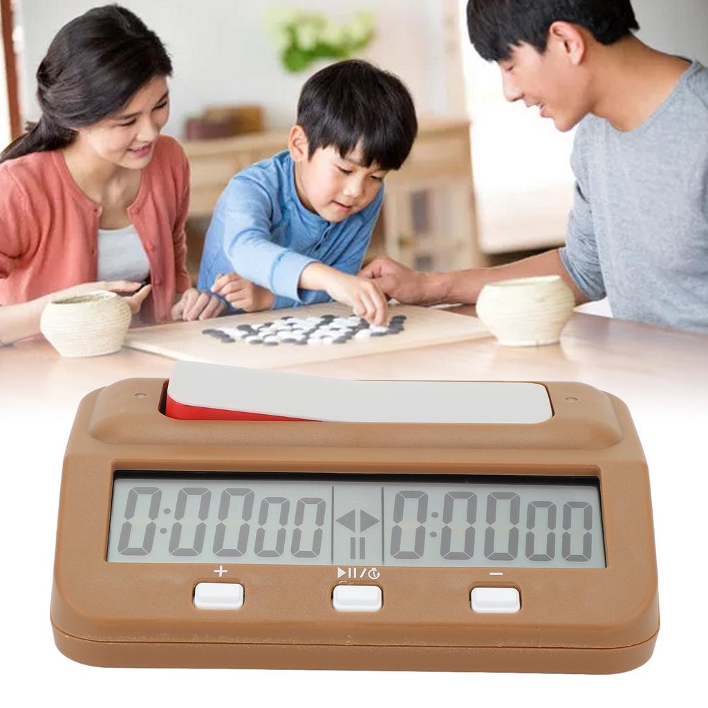 Chess Clock Portable Chess Timer Professional Digital Timing Chess Timer for Chess Match Go Chess Game