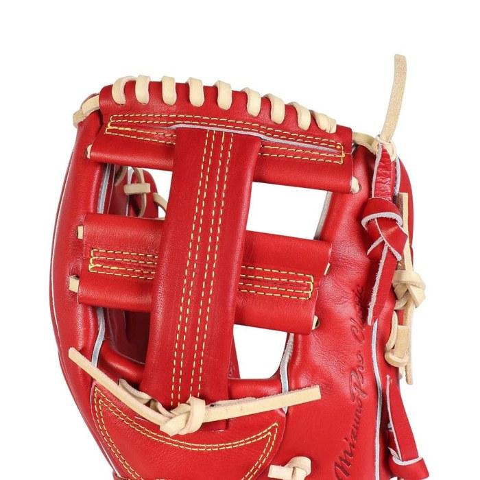 Mizuno Hard Baseball Glove Infielders' Model MizunoPro Classic Limited Color 1AJGH33133 4680 (Red)