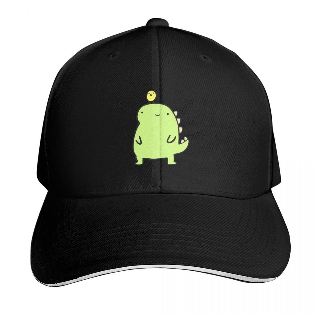 Dina and Birb Baseball Cap fun hats Winter hat hard hat Military Cap Unisex Unisexs Baseball Womens