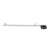 Silver Marine Flag Pole 390mm Flagpole Flag Holder Stand Rail Type Flag Pole  Boats