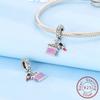 Copper Metal Lipstick Charm Bead Components Pendant Bead Component Dangle High Quality Fine Jewelry Compatible With Authentic Original Bracelet High