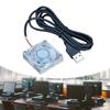 Durability Aluminum Alloy Graphics Card Cooling Fan For Hard Drives And Chipset In Compactly Electronics Coolers